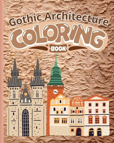Gothic Architecture Coloring Book