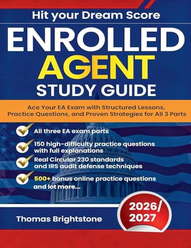 Enrolled Agent  Study Guide 2026