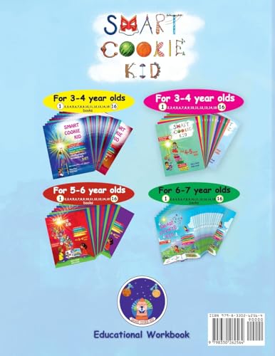 Smart Cookie Kid For 4-5 Year Olds Educational Development Workbook 16
