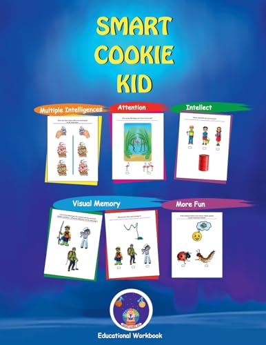 Smart Cookie Kid For 3-4 Year Olds Educational Development Workbook (Arabic - العربية ) 4A