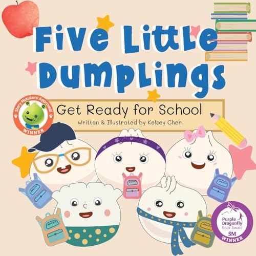 Five Little Dumplings Get Ready for School