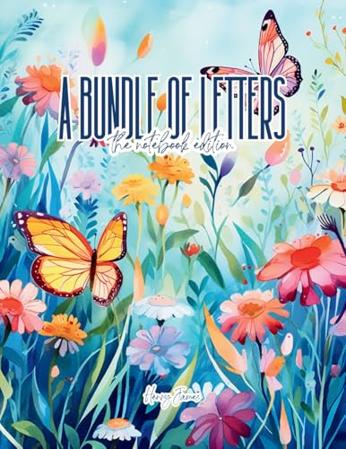 A Bundle of Letters - Lined Journal - 8.5' x 11' - 208 Pages - College Ruled Notebook for Work and School