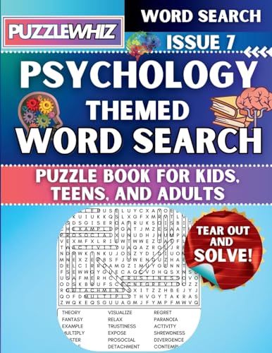 Psychology - Themed Word Search - Fun & Educational Puzzles for Kids, Teens, and Adults (Large Print Edition)