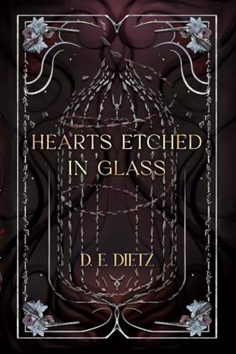 Hearts Etched in Glass