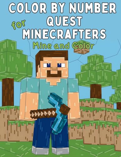 Color by Number Quest for Minecrafters