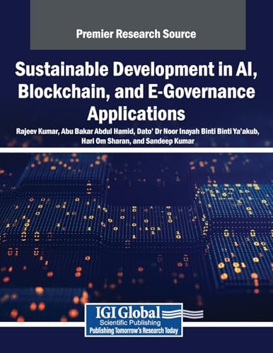 Sustainable Development in AI, Blockchain, and E-Governance Applications