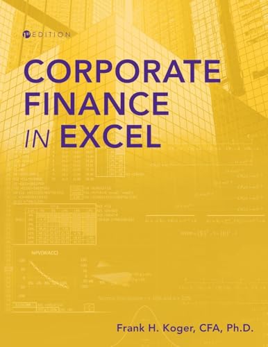 Corporate Finance in Excel