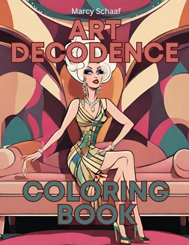 Art Decodence Coloring Book