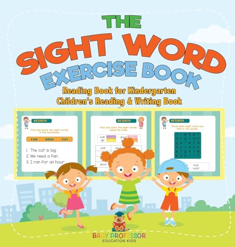 The Sight Word Exercise Book - Reading Book for Kindergarten | Children's Reading & Writing Book