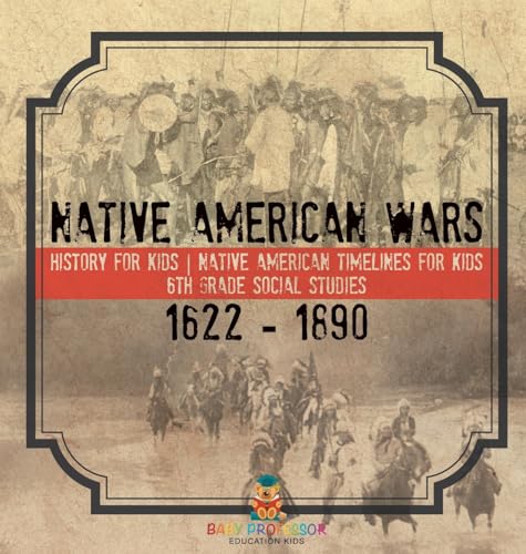 Native American Wars 1622 - 1890 - History for Kids | Native American Timelines for Kids | 6th Grade Social Studies