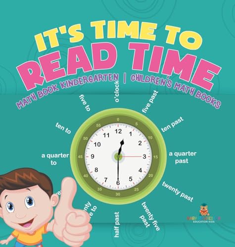 It's Time to Read Time - Math Book Kindergarten | Children's Math Books