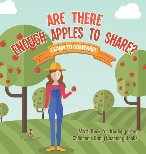 Are There Enough Apples to Share? Learn to Compare! Math Book for Kindergarten | Children's Early Learning Books