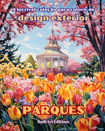 A incrível coleção para colorir de design exterior