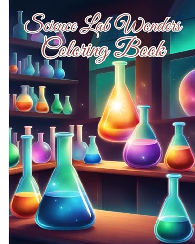 Science Lab Wonders Coloring Book For Kids