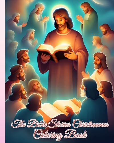 The Bible Stories Christian Coloring Book