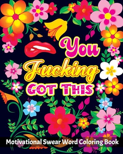 Motivational Swear Words Coloring Book