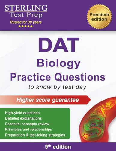 DAT Biology Practice Questions