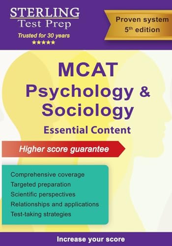 Sterling Test Prep MCAT Psychology & Sociology