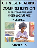 Chinese Reading Comprehension (Part 27)- Read Captivating Traditional Chinese Stories with Multiple Questions and Answers, Learn Ancient Culture, HSK Preparation Books