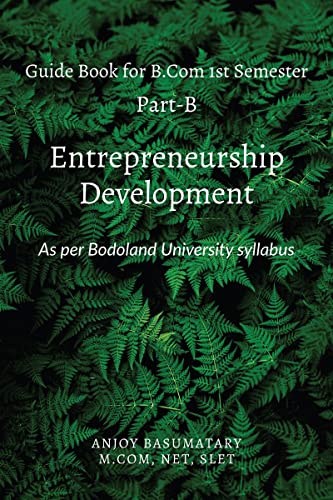 Gudie Book for B.Com 1st Semester Entrepreneurship Development