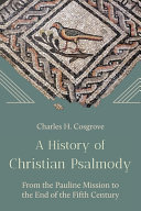 A History of Christian Psalmody