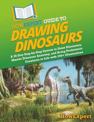 HowExpert Guide to Drawing Dinosaurs