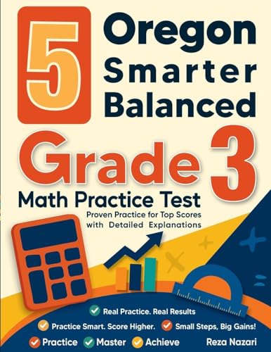 5 Oregon Smarter Balanced Grade 3 Math Practice Tests
