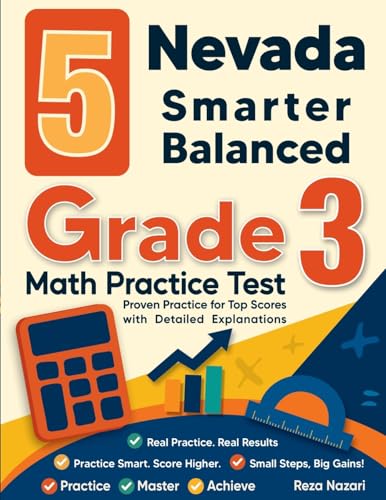 5 Nevada Smarter Balanced Grade 3 Math Practice Tests