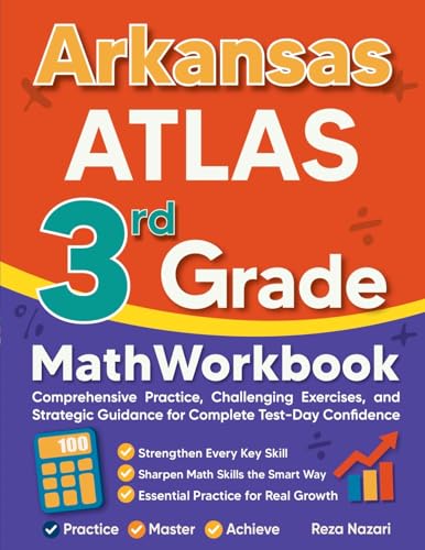 Arkansas ATLAS 3rd Grade Math Workbook