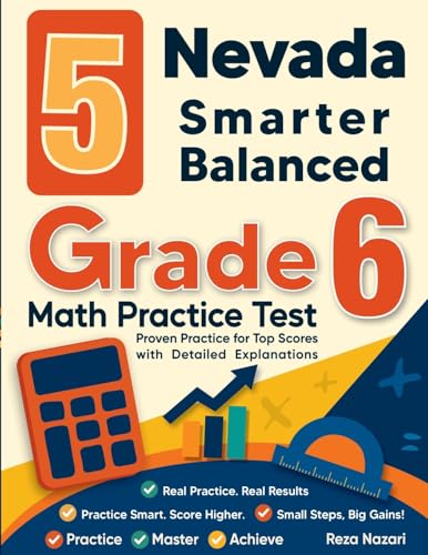 5 Nevada Smarter Balanced Grade 6 Math Practice Tests